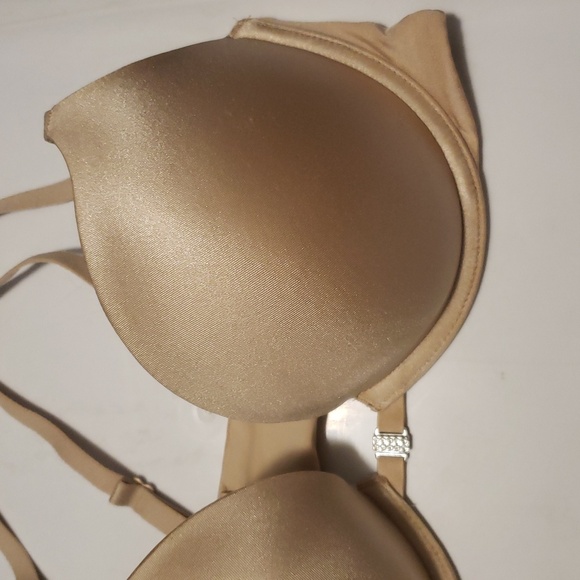Elegant Beige Women's Bra - Picture 2 of 7